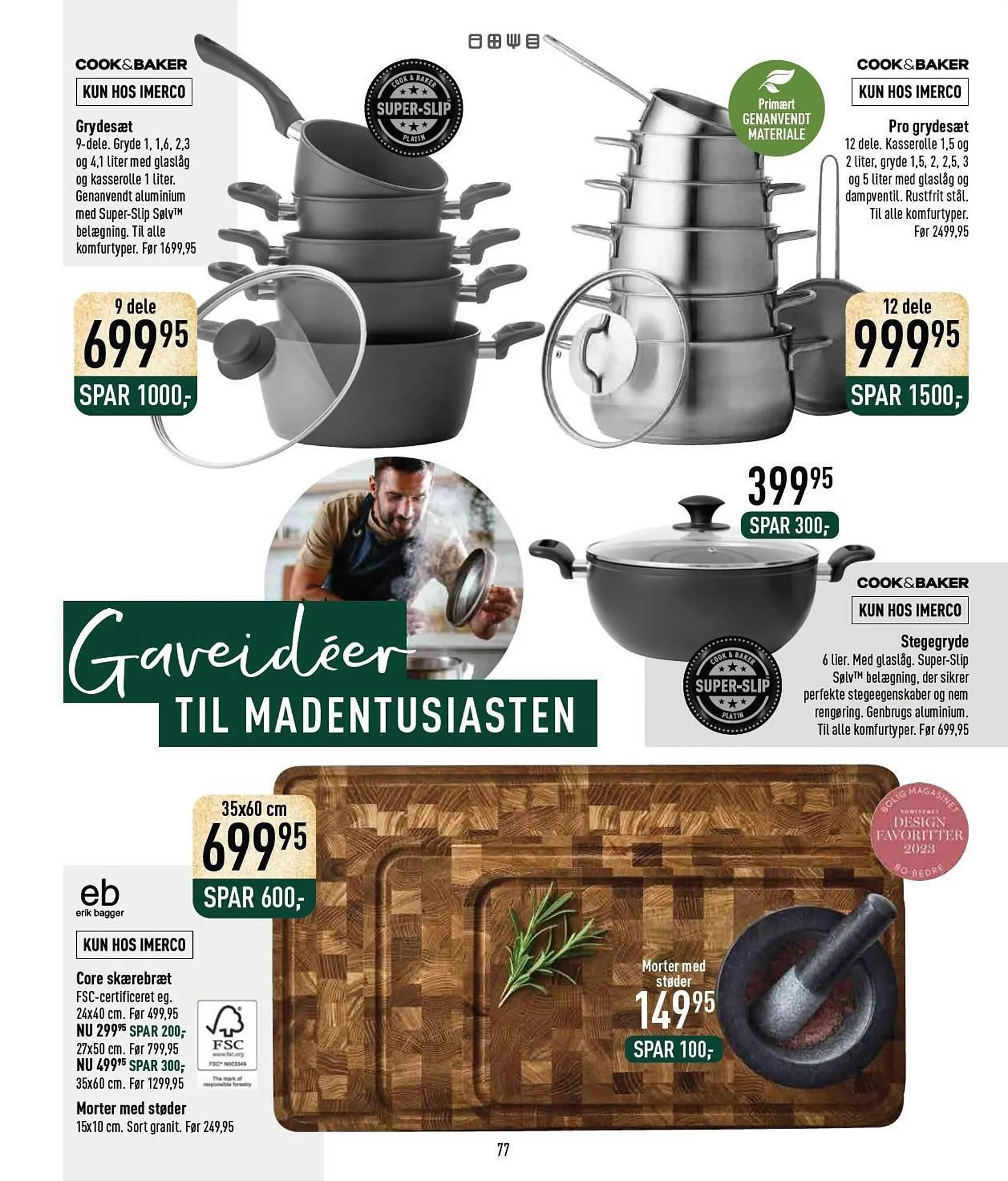 Imerco tilbudsavis Gyldig indtil 20. oktober - 23. december 2023 - tilbudsavis side 77