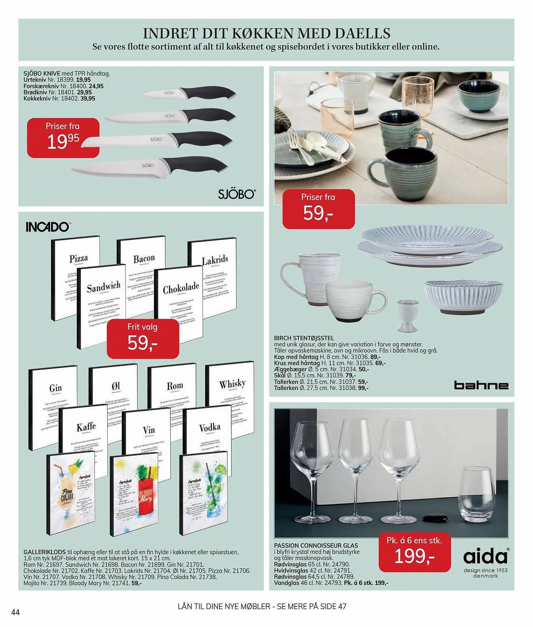 Daells Bolighus tilbudsavis Gyldig indtil 31. august - 13. september 2023 - tilbudsavis side 44