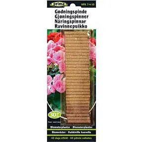 Gødningspinde til blomsterplanter