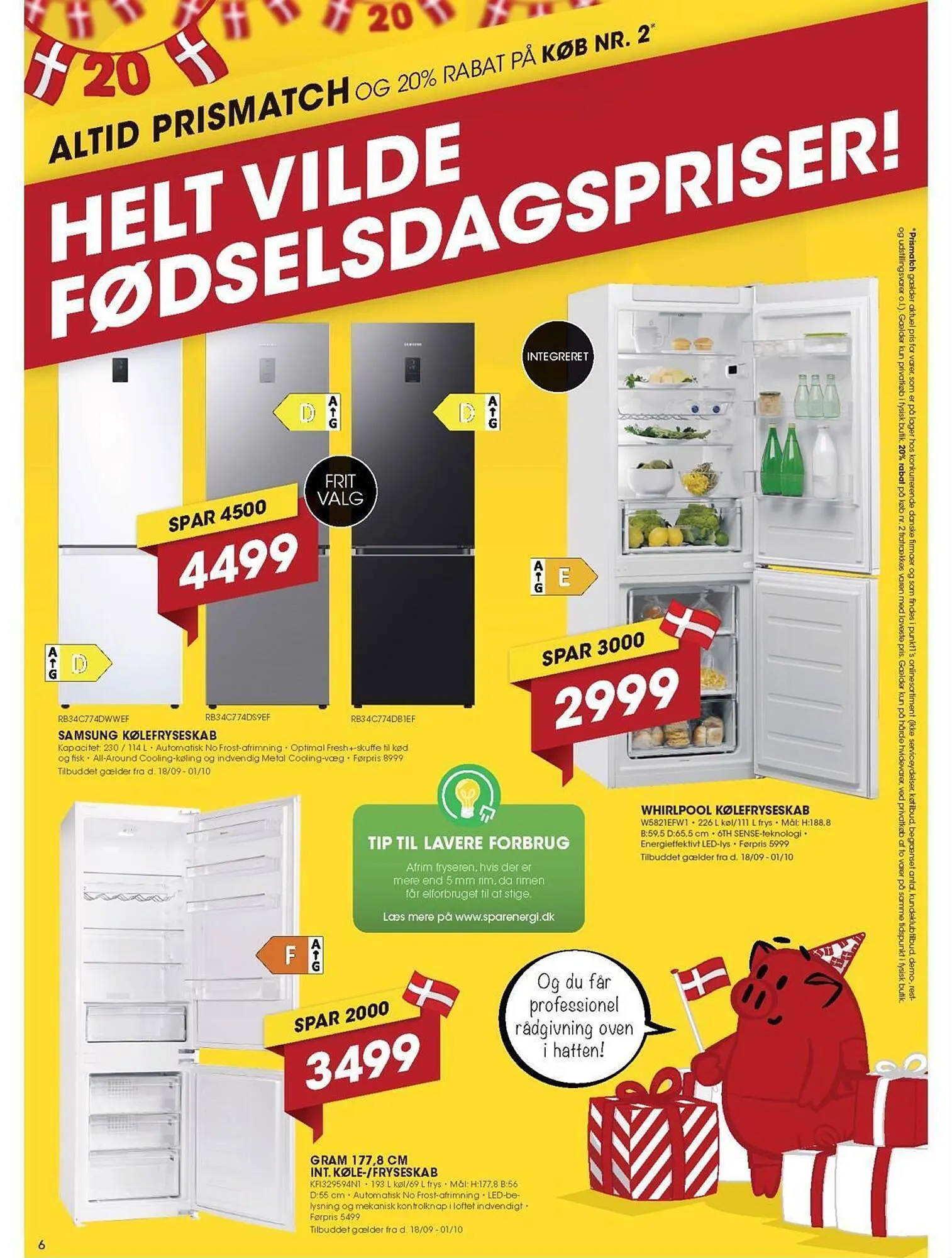 Punkt1 tilbudsavis Gyldig indtil 18. september - 1. oktober 2023 - tilbudsavis side 6