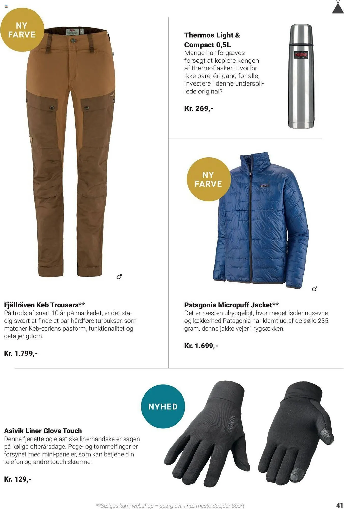 Spejder Sport tilbudsavis Gyldig indtil 28. august - 30. december 2023 - tilbudsavis side 41