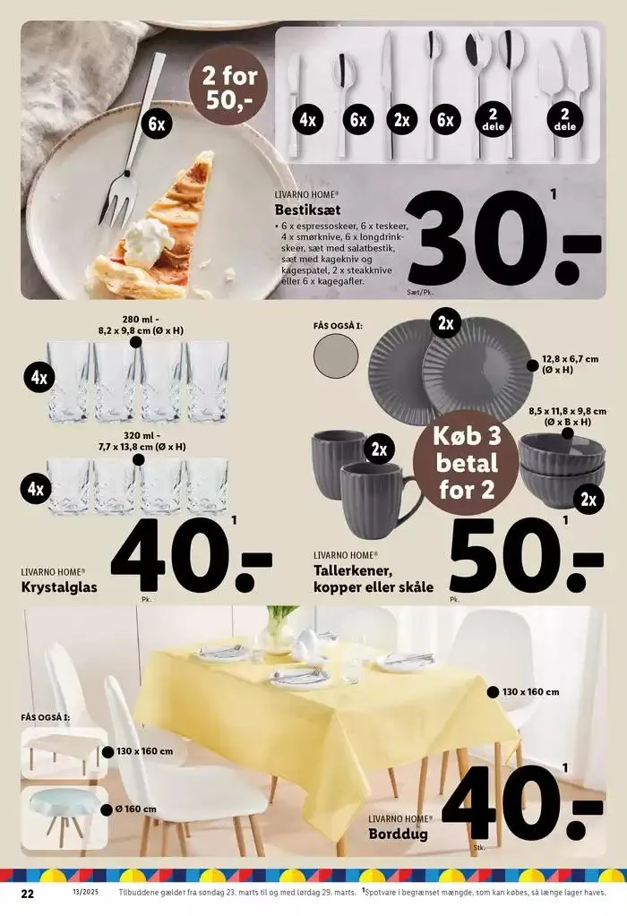 Toptilbud og rabatter Gyldig indtil 19. marts - 29. marts 2025 - tilbudsavis side 22