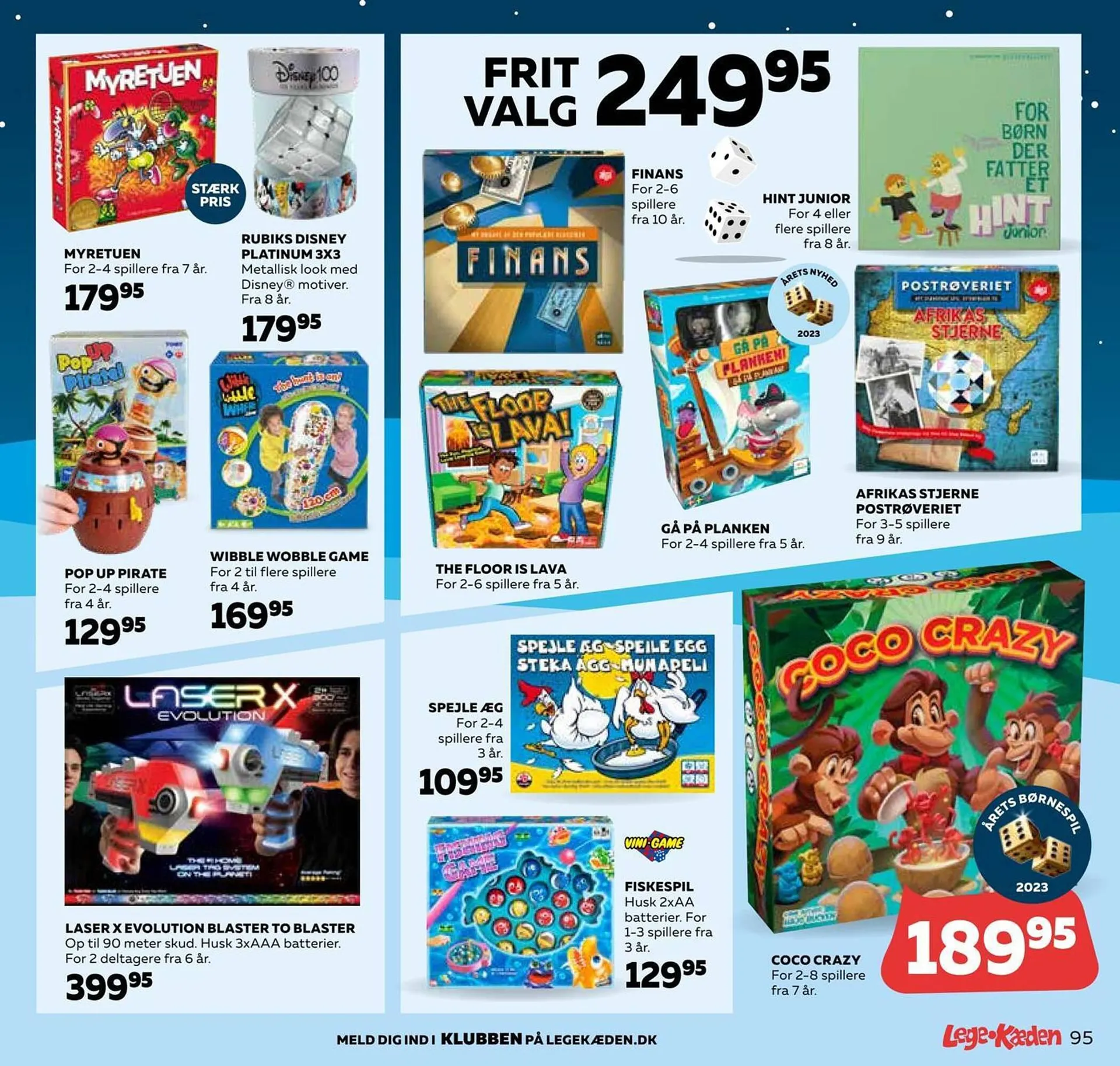 Legekæden tilbudsavis Gyldig indtil 22. oktober - 23. december 2023 - tilbudsavis side 95