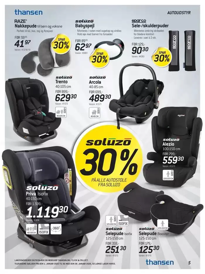 Aktuell kundeavis Thansen Gyldig indtil 1. januar - 28. januar 2025 - tilbudsavis side 5