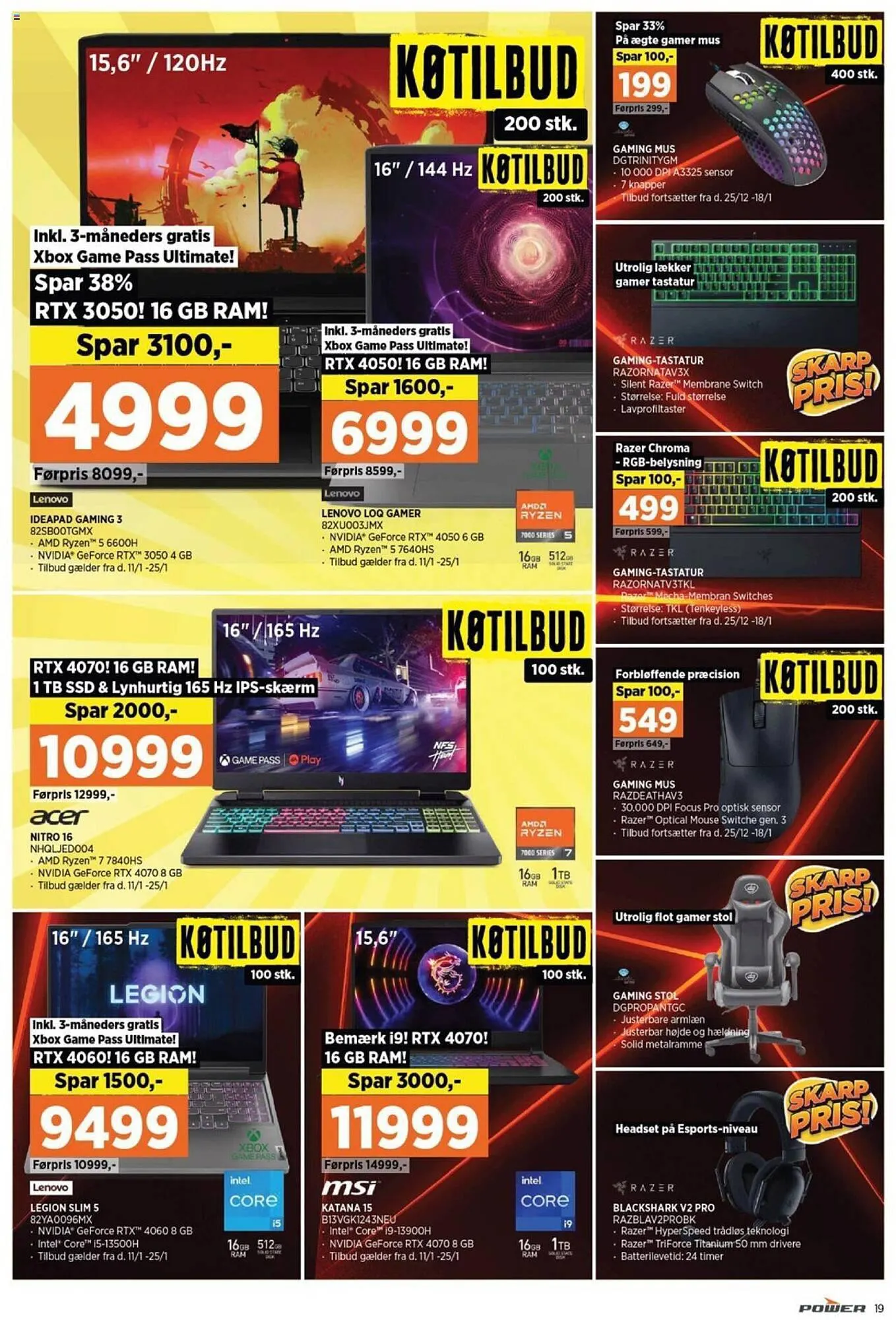 Power tilbudsavis Gyldig indtil 11. januar - 25. januar 2024 - tilbudsavis side 19