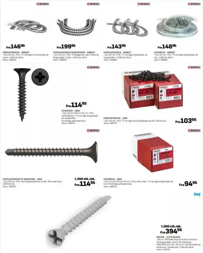 Katalog Lofter , Gips , Gulve , Isolering 2025 Gyldig indtil 24. februar - 31. december 2025 - tilbudsavis side 15