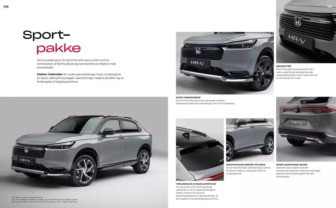 Honda HR-V Hybrid Brochure Gyldig indtil 31. januar - 31. januar 2026 - tilbudsavis side 30
