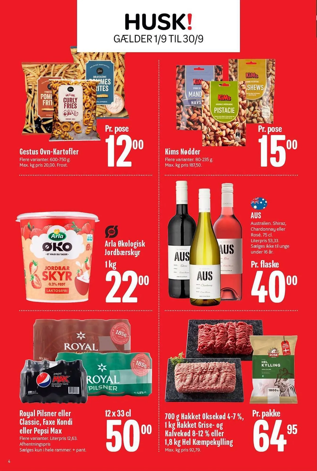 Min Købmand tilbudsavis Gyldig indtil 2. september - 8. september 2023 - tilbudsavis side 4
