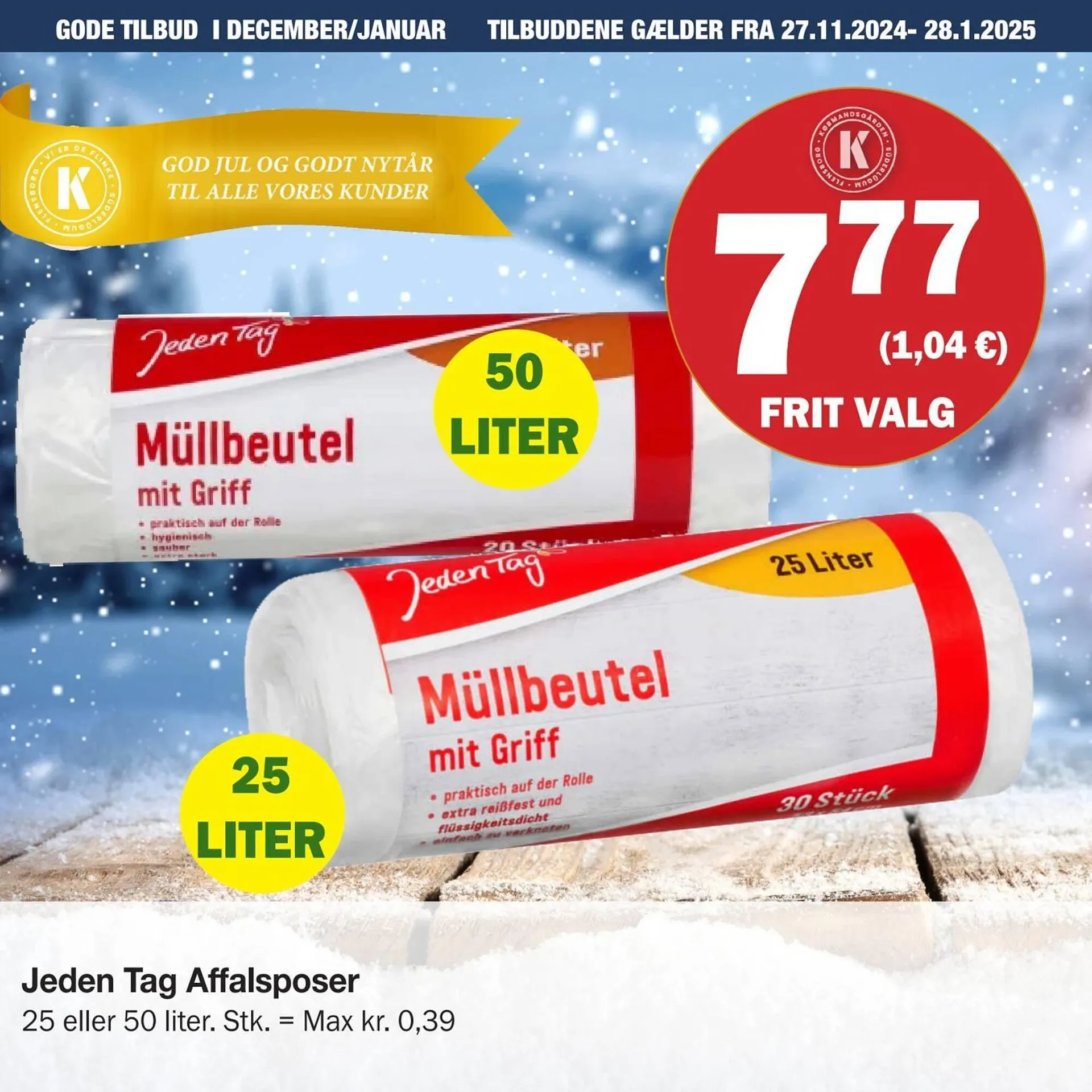 Købmandsgården tilbudsavis Gyldig indtil 26. november - 28. januar 2025 - tilbudsavis side 75