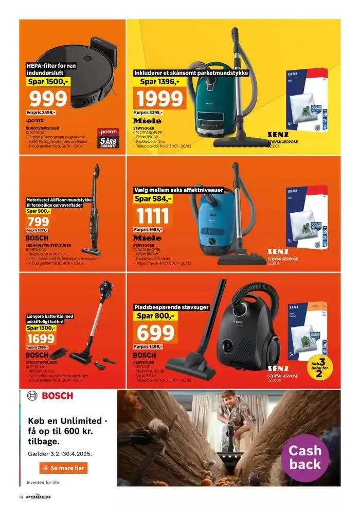 Angebote Power Gyldig indtil 11. februar - 25. februar 2025 - tilbudsavis side 14