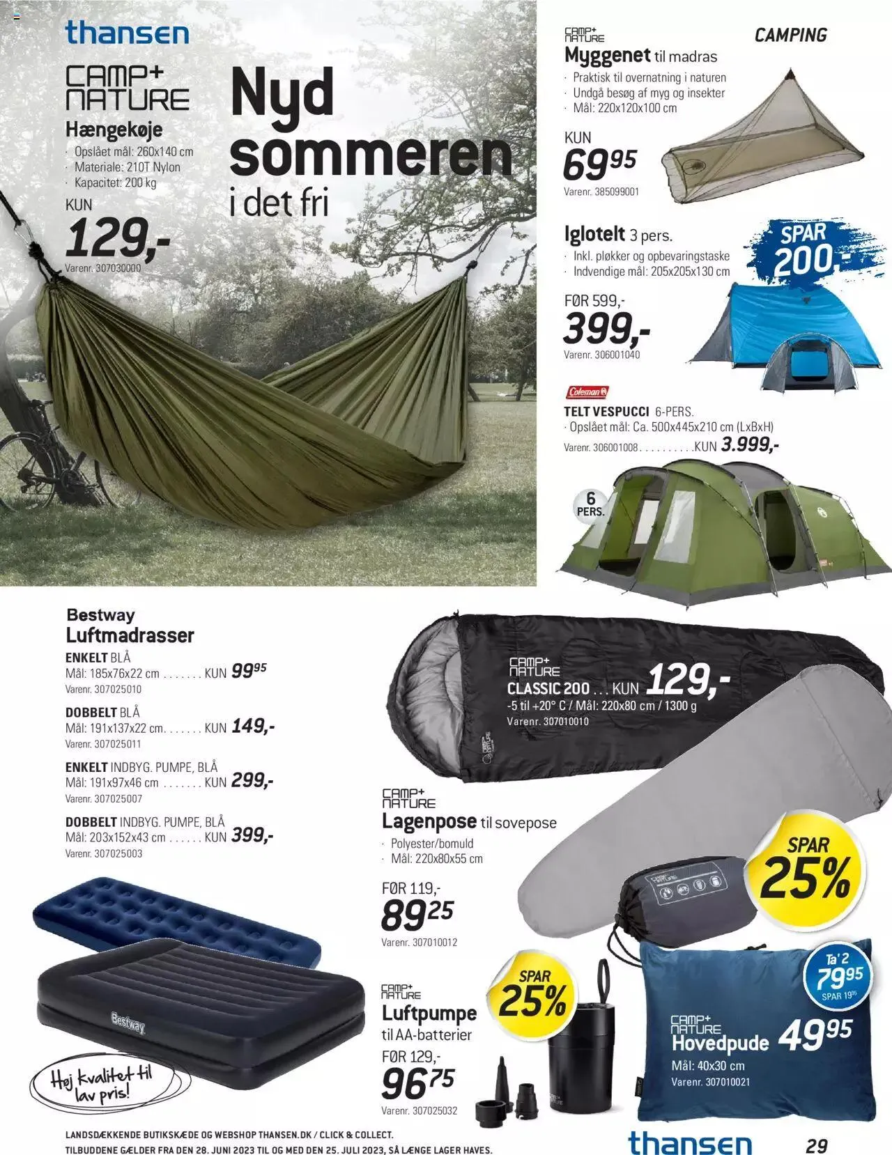 Thansen - Tilbudsavis Gyldig indtil 28. juni - 1. august 2023 - tilbudsavis side 29