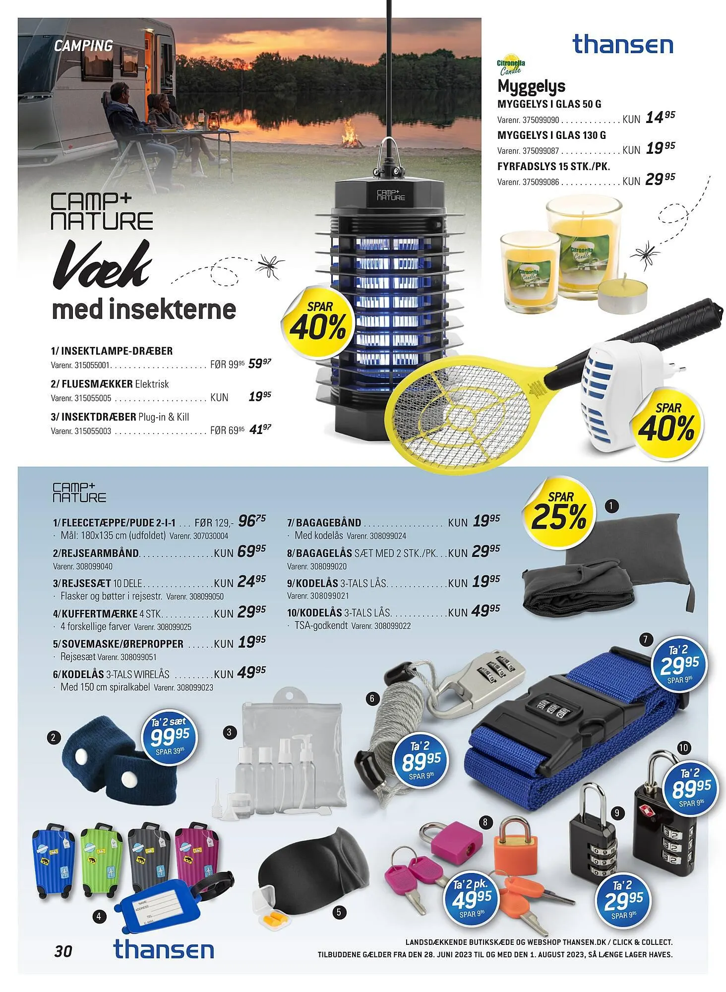 Thansen tilbudsavis Gyldig indtil 28. juni - 1. august 2023 - tilbudsavis side 30