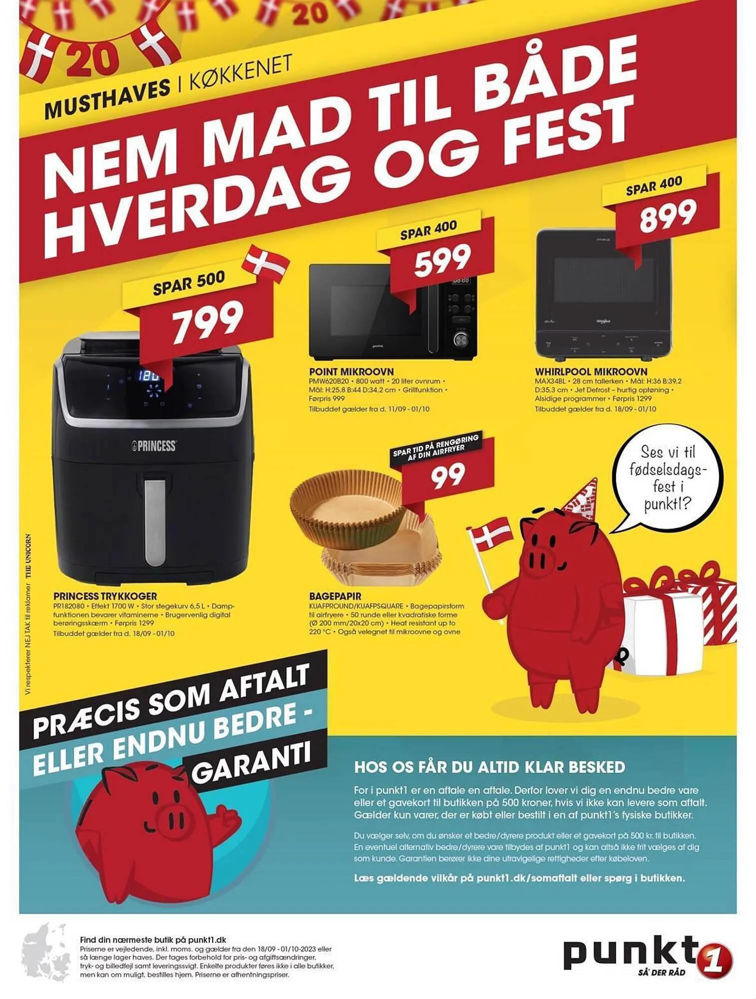 Punkt1 tilbudsavis Gyldig indtil 18. september - 1. oktober 2023 - tilbudsavis side 16