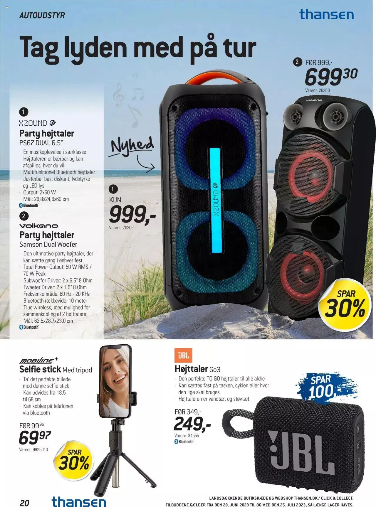 Thansen - Tilbudsavis Gyldig indtil 28. juni - 1. august 2023 - tilbudsavis side 20