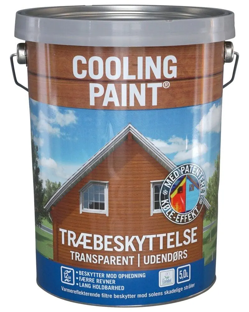 Coolingpaint Transparent 5 L - grøn umbra