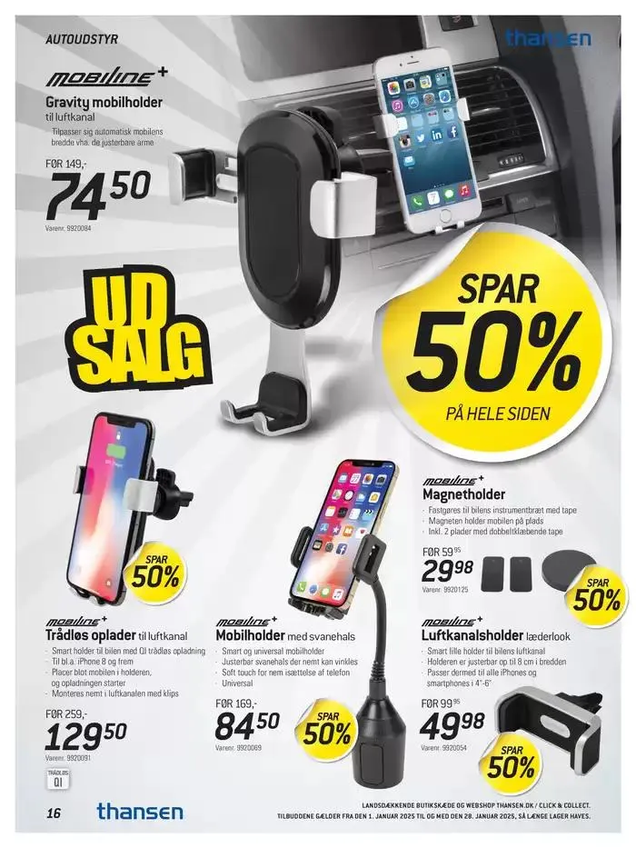 Aktuell kundeavis Thansen Gyldig indtil 1. januar - 28. januar 2025 - tilbudsavis side 16