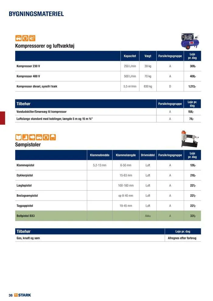 Udlejning i STARK Gyldig indtil 7. august - 21. august 2024 - tilbudsavis side 36