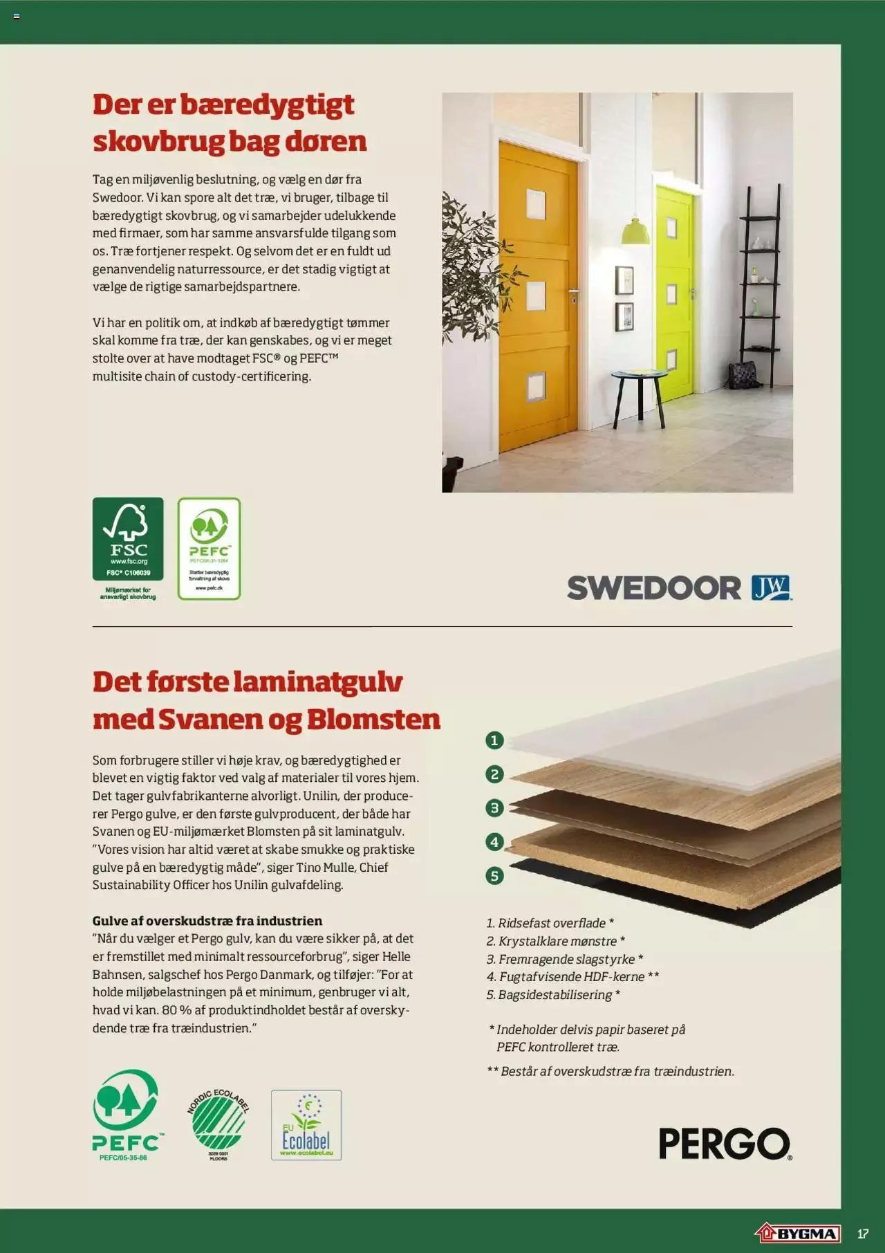 Bygma - Bæredygtigt byggeri Gyldig indtil 11. september - 31. december 2023 - tilbudsavis side 17