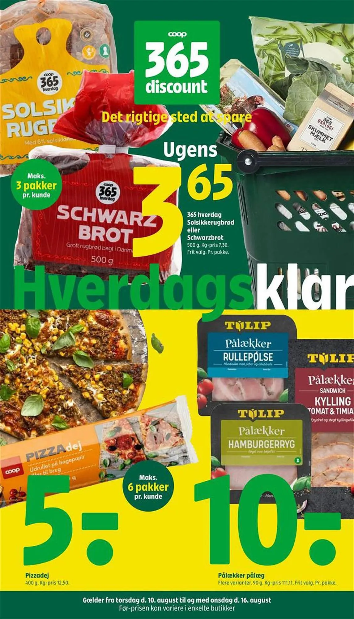 Fakta tilbudsavis Gyldig indtil 10. august - 16. august 2023 - tilbudsavis side 1