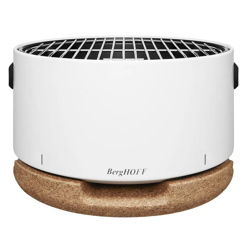 Berghoff transportabel bordgrill, 35 cm hvid