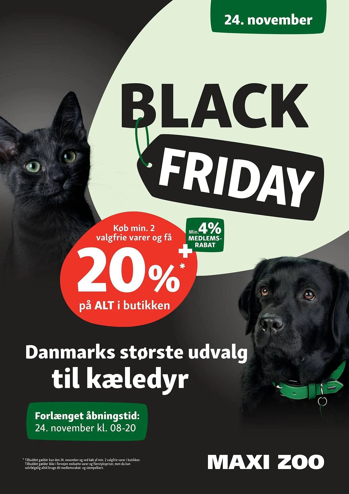 Maxi Zoo tilbudsavis Gyldig indtil 23. november - 24. november 2023 - tilbudsavis side 1