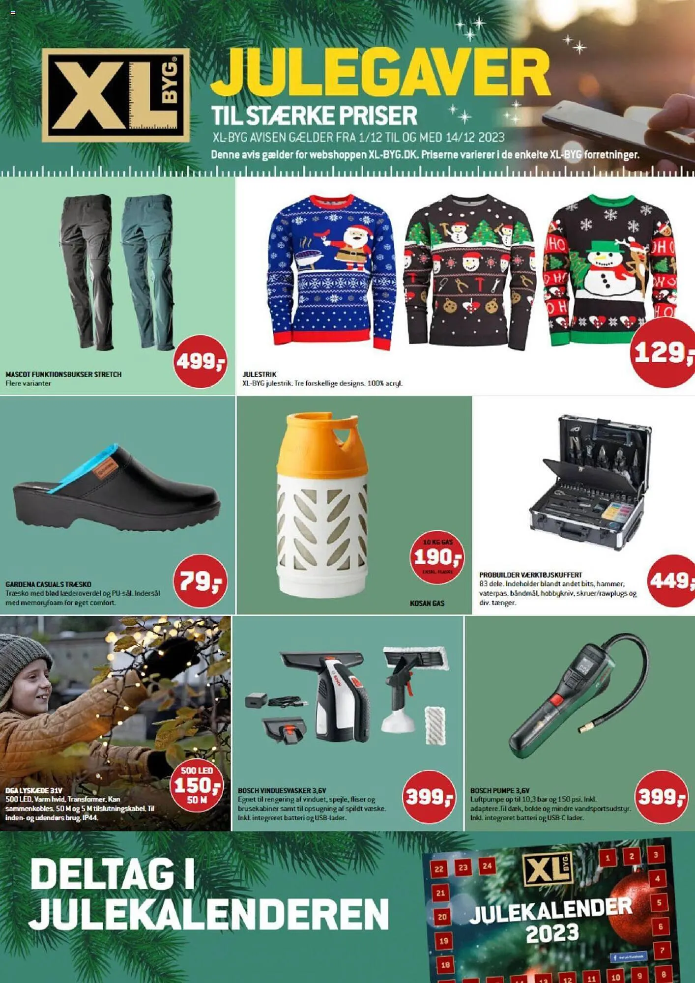 XL-BYG tilbudsavis Gyldig indtil 1. december - 14. december 2023 - tilbudsavis side 1