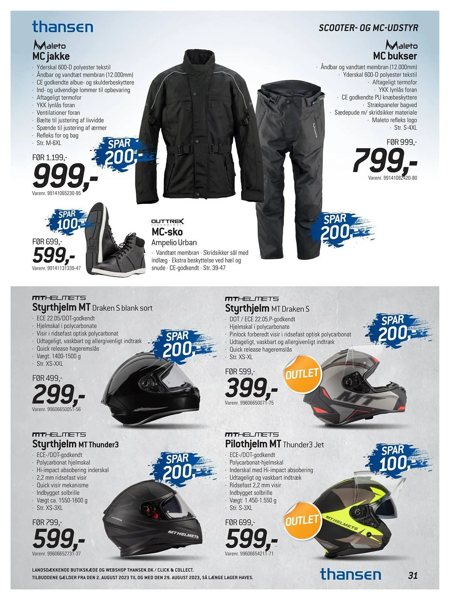 Thansen tilbudsavis Gyldig indtil 1. august - 29. august 2023 - tilbudsavis side 31