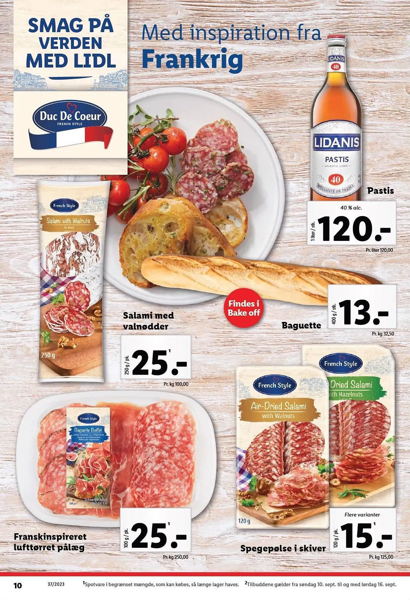 Lidl tilbudsavis Gyldig indtil 10. september - 16. september 2023 - tilbudsavis side 10