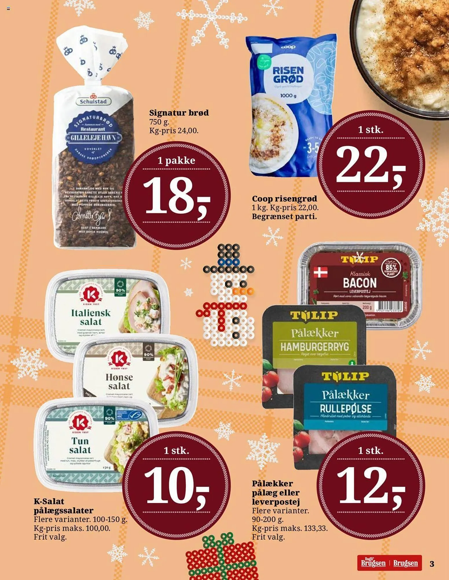 Dagli'Brugsen tilbudsavis Gyldig indtil 8. december - 14. december 2023 - tilbudsavis side 3