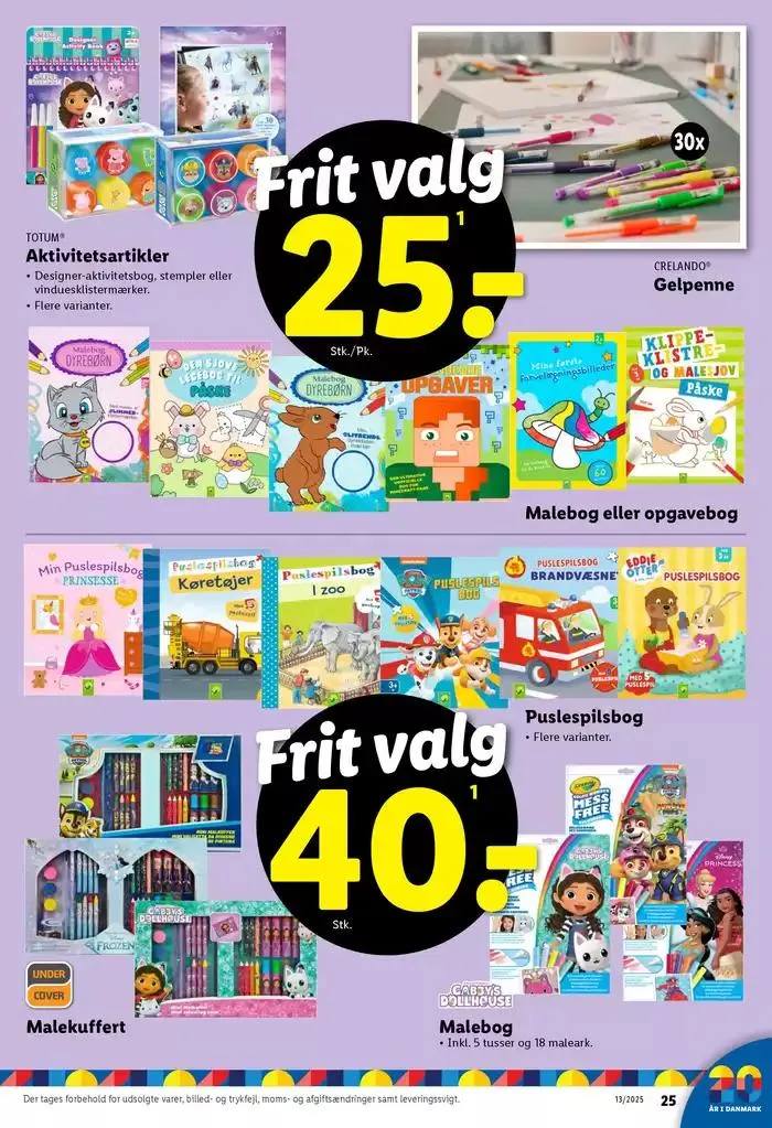 Toptilbud og rabatter Gyldig indtil 19. marts - 29. marts 2025 - tilbudsavis side 25