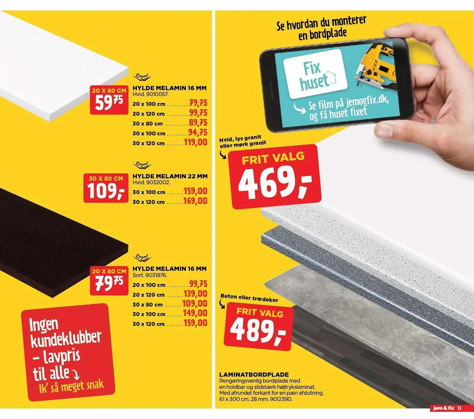 jem & fix tilbudsavis Gyldig indtil 27. august - 2. september 2023 - tilbudsavis side 13