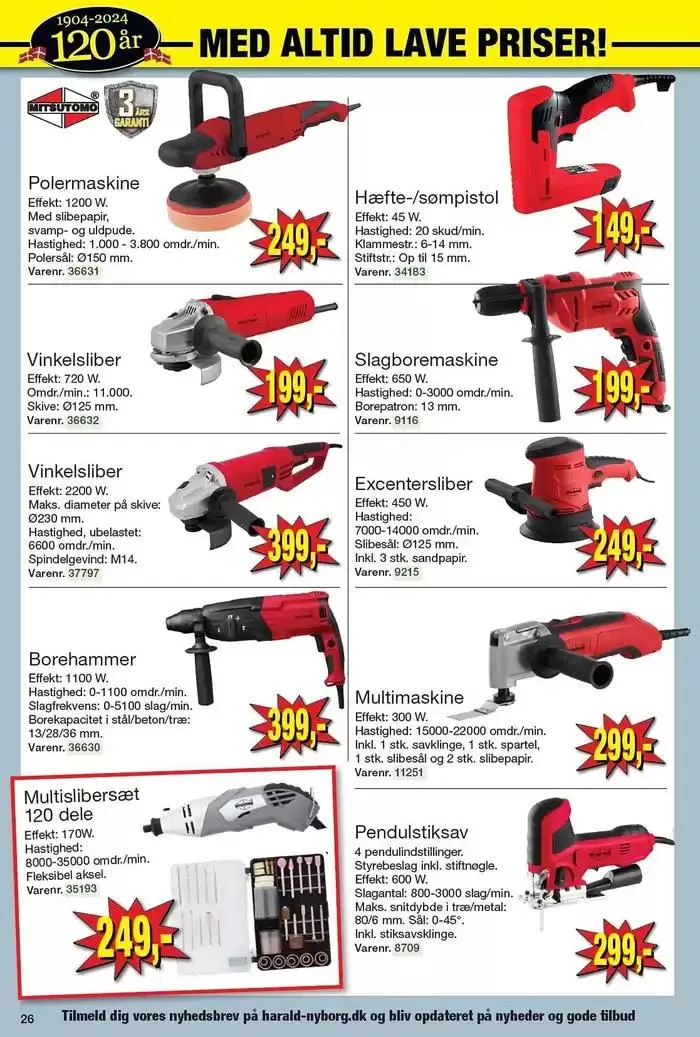 Harald Nyborg Tilbudsavis. 1 Gyldig indtil 25. september - 9. oktober 2024 - tilbudsavis side 20