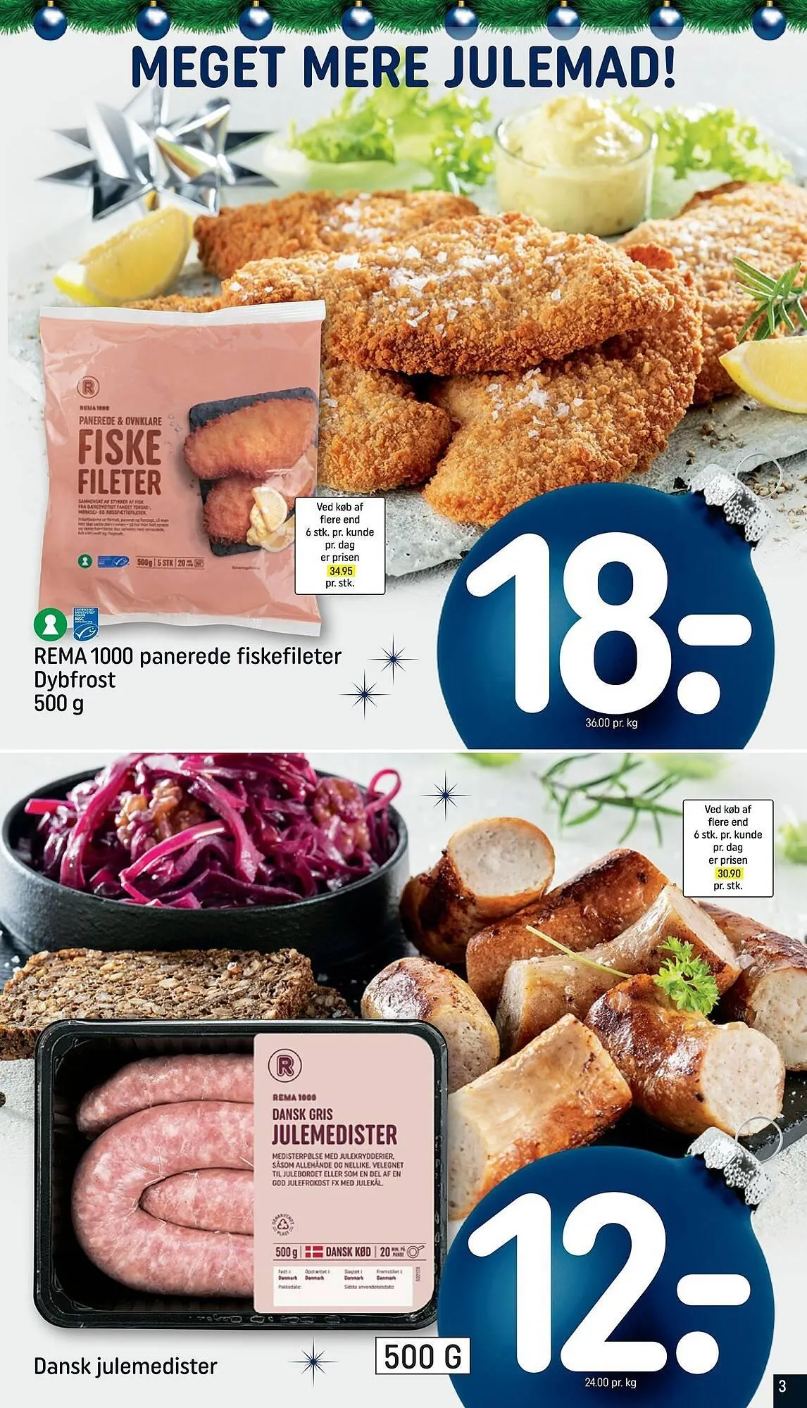 Rema 1000 tilbudsavis Gyldig indtil 9. december - 16. december 2023 - tilbudsavis side 3