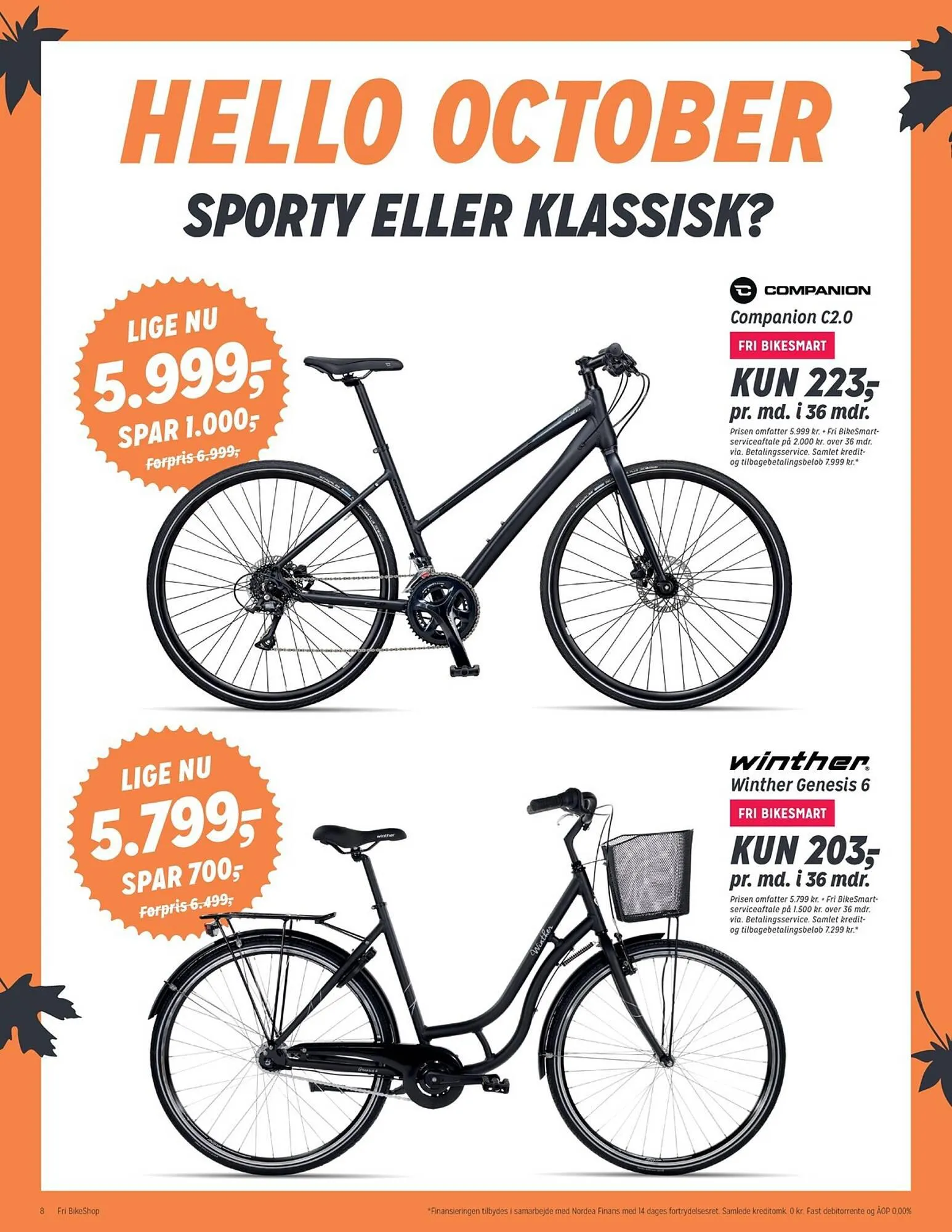 Fri BikeShopOFFLINE tilbudsavis Gyldig indtil 12. oktober - 30. oktober 2023 - tilbudsavis side 8