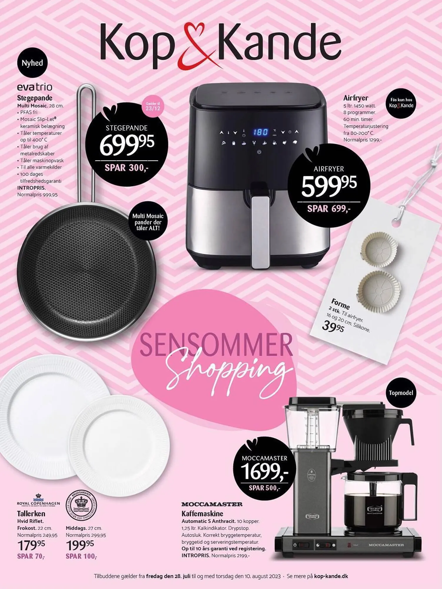 Kop & Kande tilbudsavis Gyldig indtil 28. juli - 10. august 2023 - tilbudsavis side 1