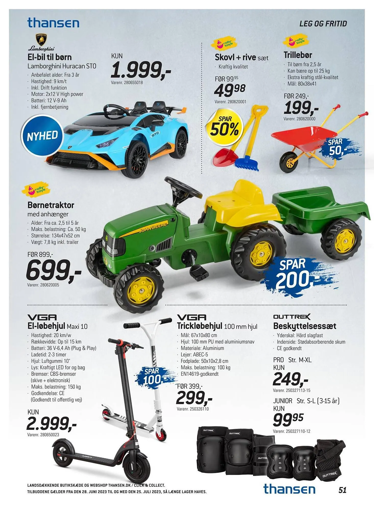 Thansen tilbudsavis Gyldig indtil 27. juni - 25. juli 2023 - tilbudsavis side 51