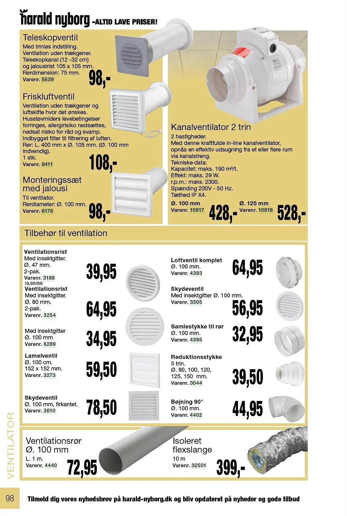 Harald Nyborg tilbudsavis Gyldig indtil 16. februar - 31. december 2023 - tilbudsavis side 98