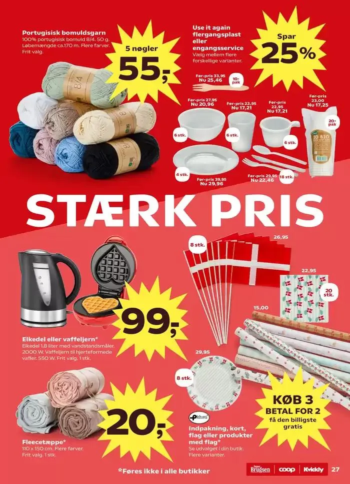 Fantastisk tilbud til alle kunder Gyldig indtil 14. marts - 20. marts 2025 - tilbudsavis side 33