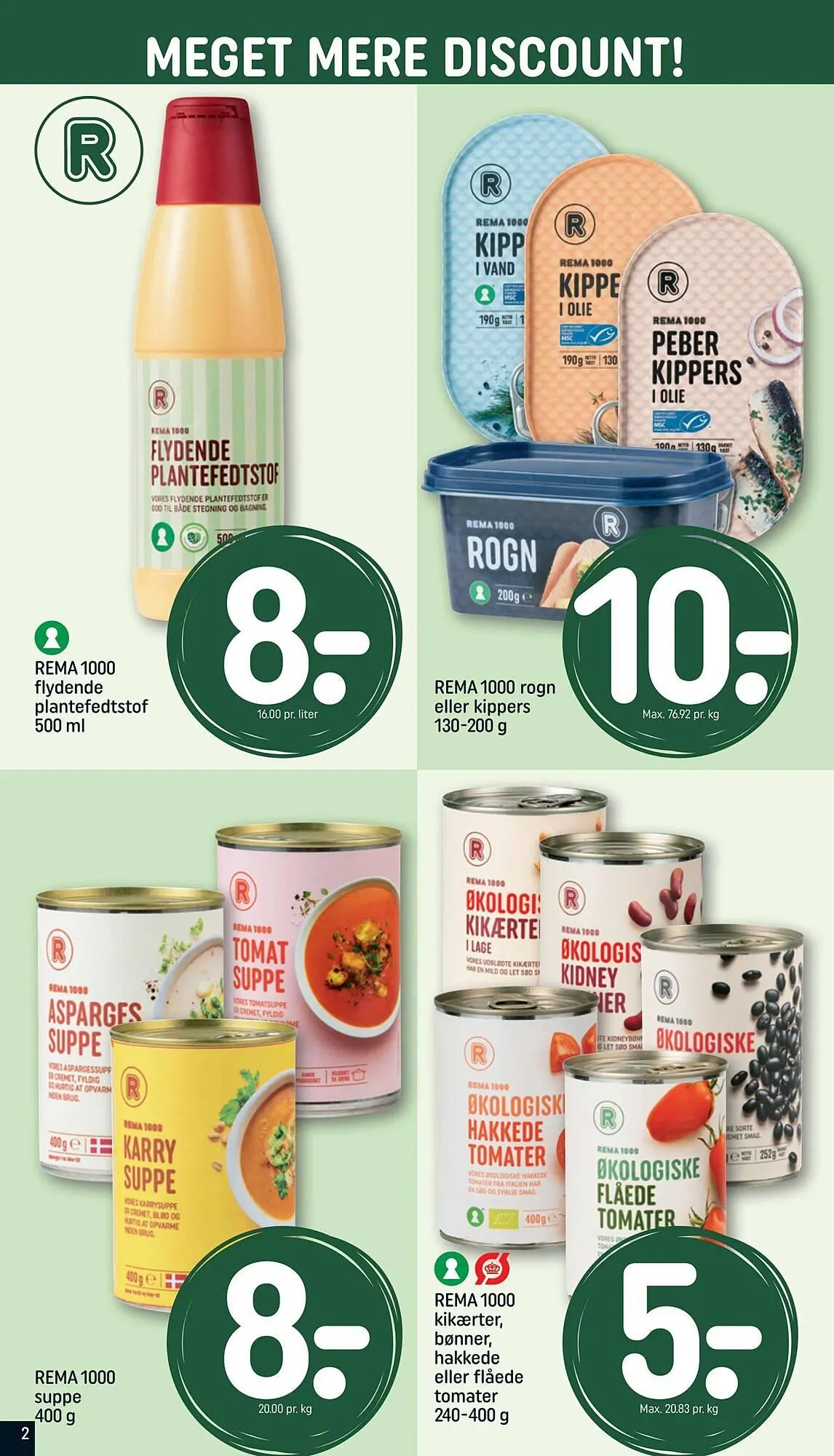 Rema 1000 tilbudsavis Gyldig indtil 1. januar - 11. januar 2025 - tilbudsavis side 2