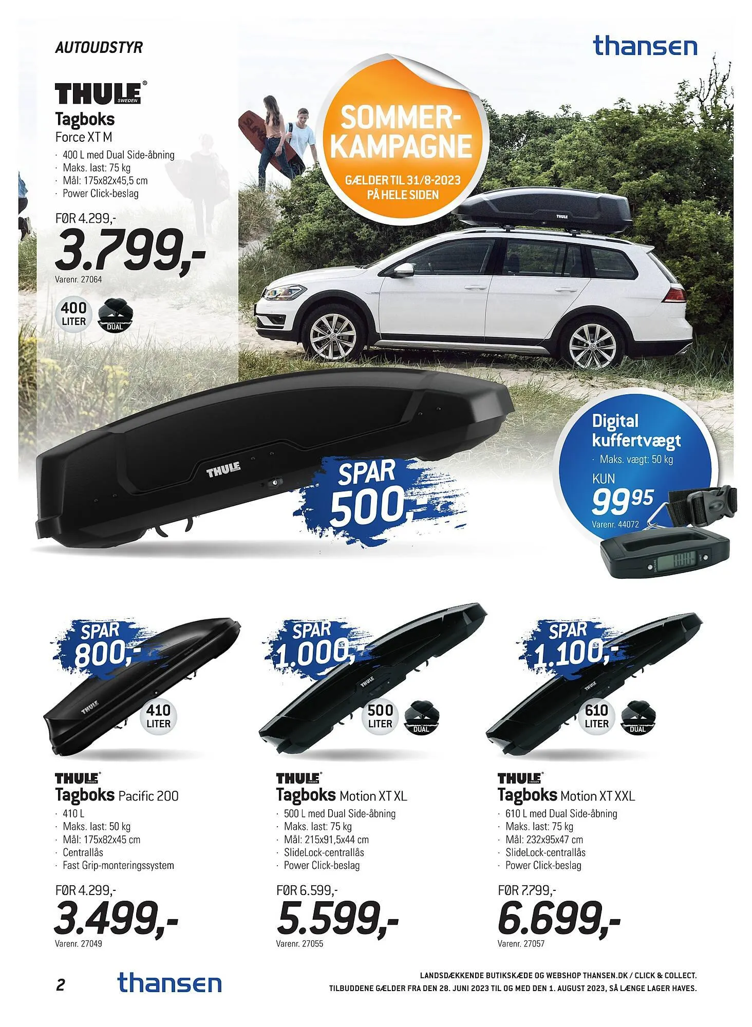 Thansen tilbudsavis Gyldig indtil 28. juni - 1. august 2023 - tilbudsavis side 2