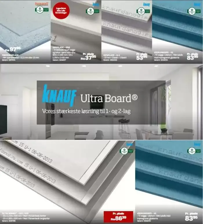 Katalog Lofter , Gips , Gulve , Isolering 2025 Gyldig indtil 24. februar - 31. december 2025 - tilbudsavis side 19