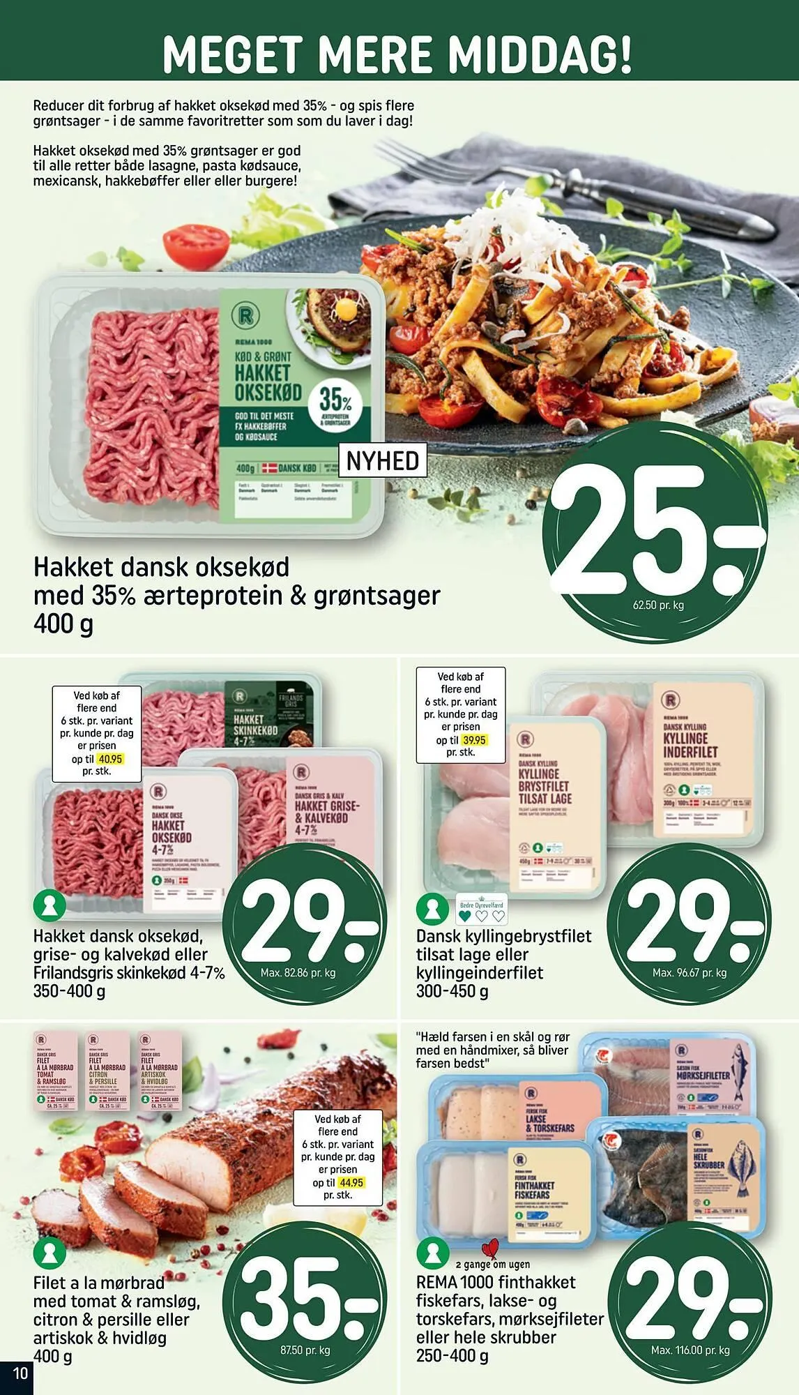 Rema 1000 tilbudsavis Gyldig indtil 1. januar - 11. januar 2025 - tilbudsavis side 10