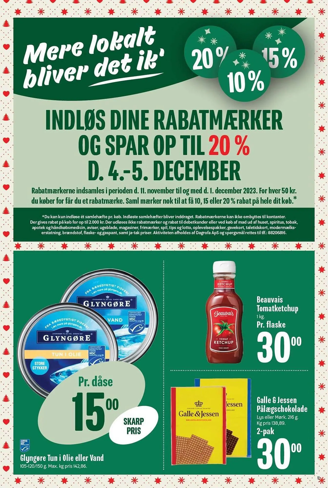 Min Købmand tilbudsavis Gyldig indtil 2. december - 8. december 2023 - tilbudsavis side 11