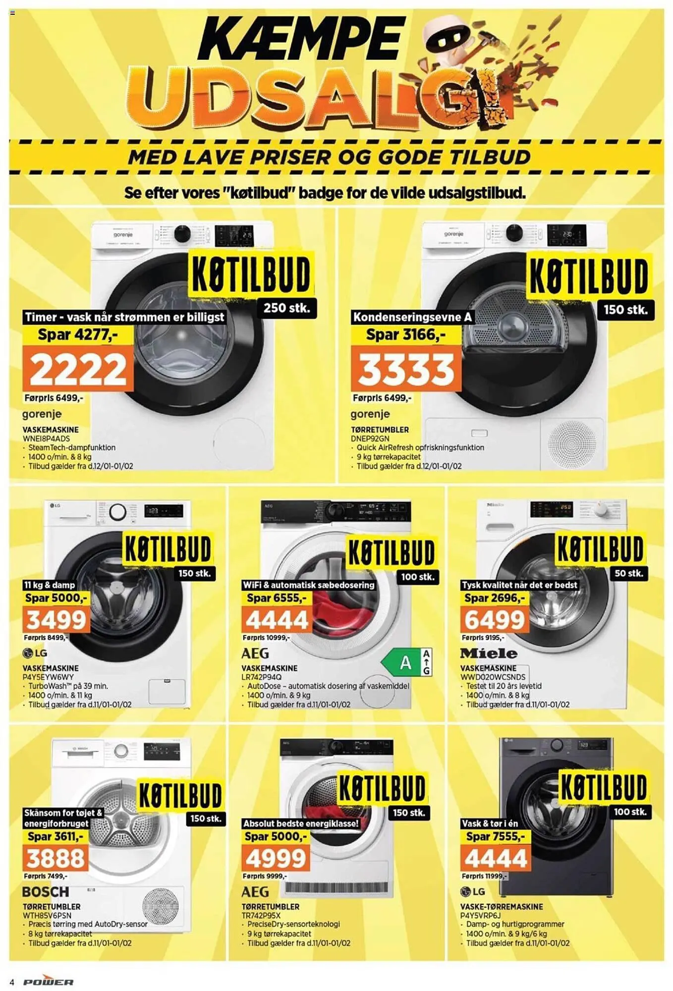 Power tilbudsavis Gyldig indtil 11. januar - 25. januar 2024 - tilbudsavis side 4