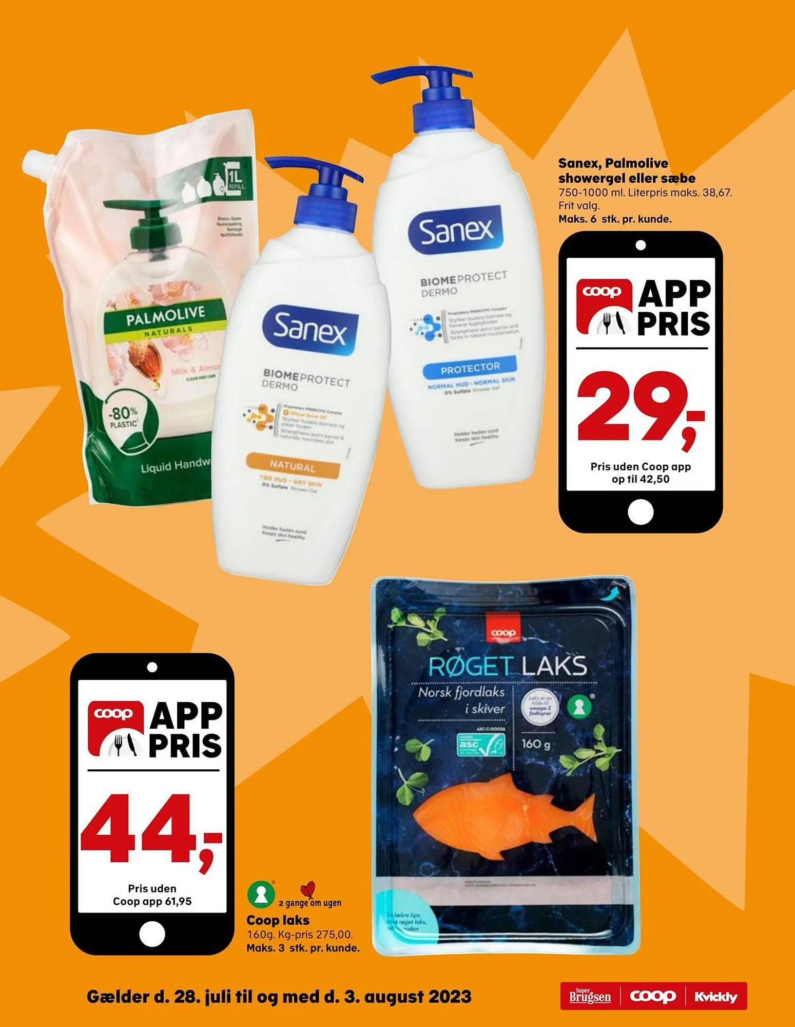 SuperBrugsen tilbudsavis Gyldig indtil 27. juli - 3. august 2023 - tilbudsavis side 6