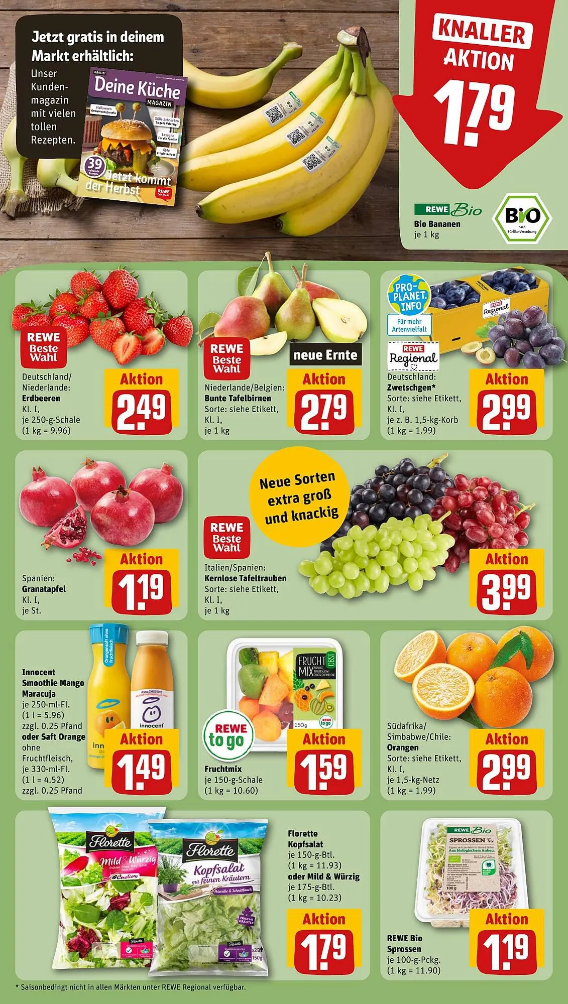 REWE tilbudsavis Gyldig indtil 11. september - 16. september 2023 - tilbudsavis side 4