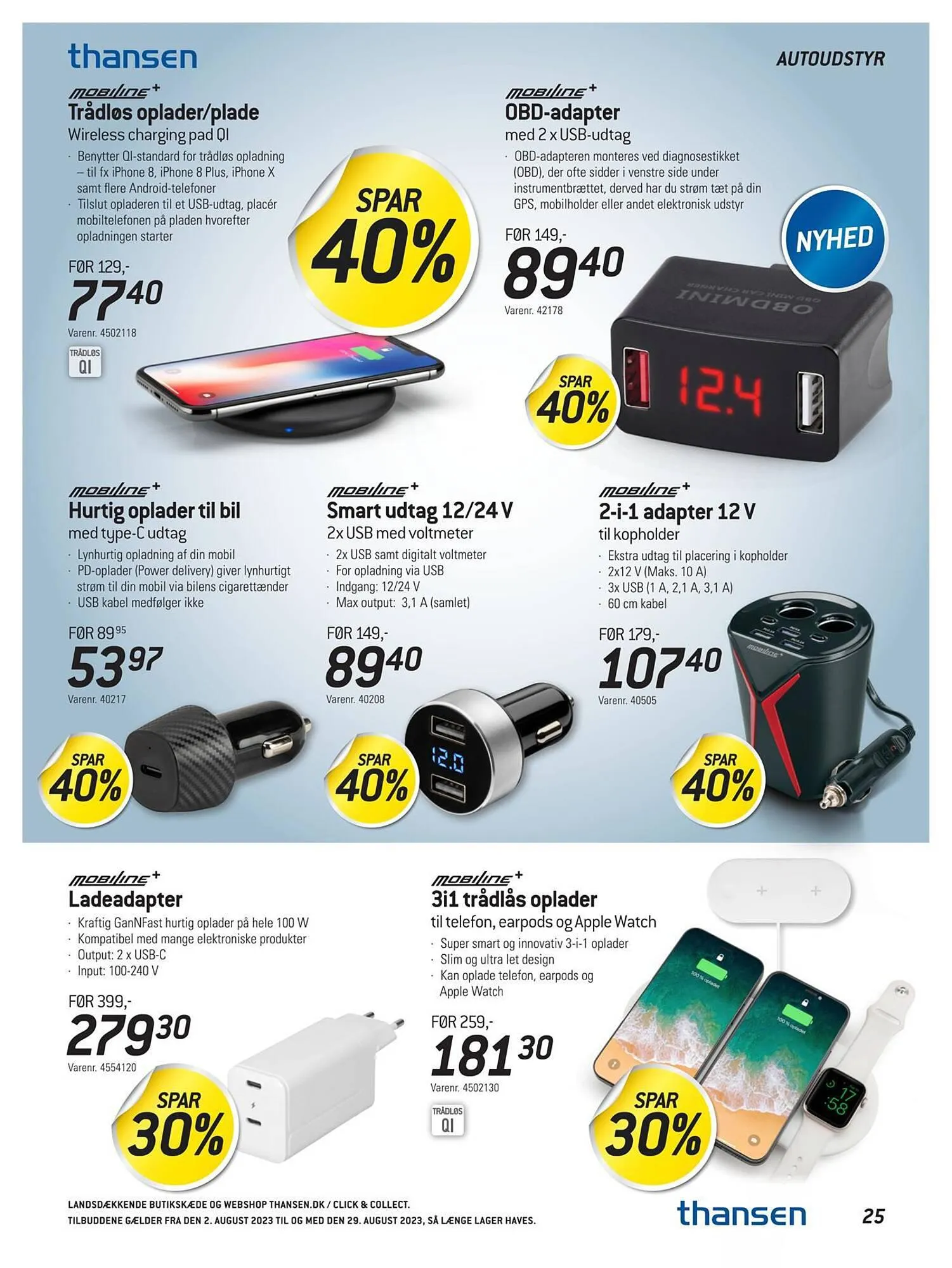 Thansen tilbudsavis Gyldig indtil 1. august - 29. august 2023 - tilbudsavis side 25
