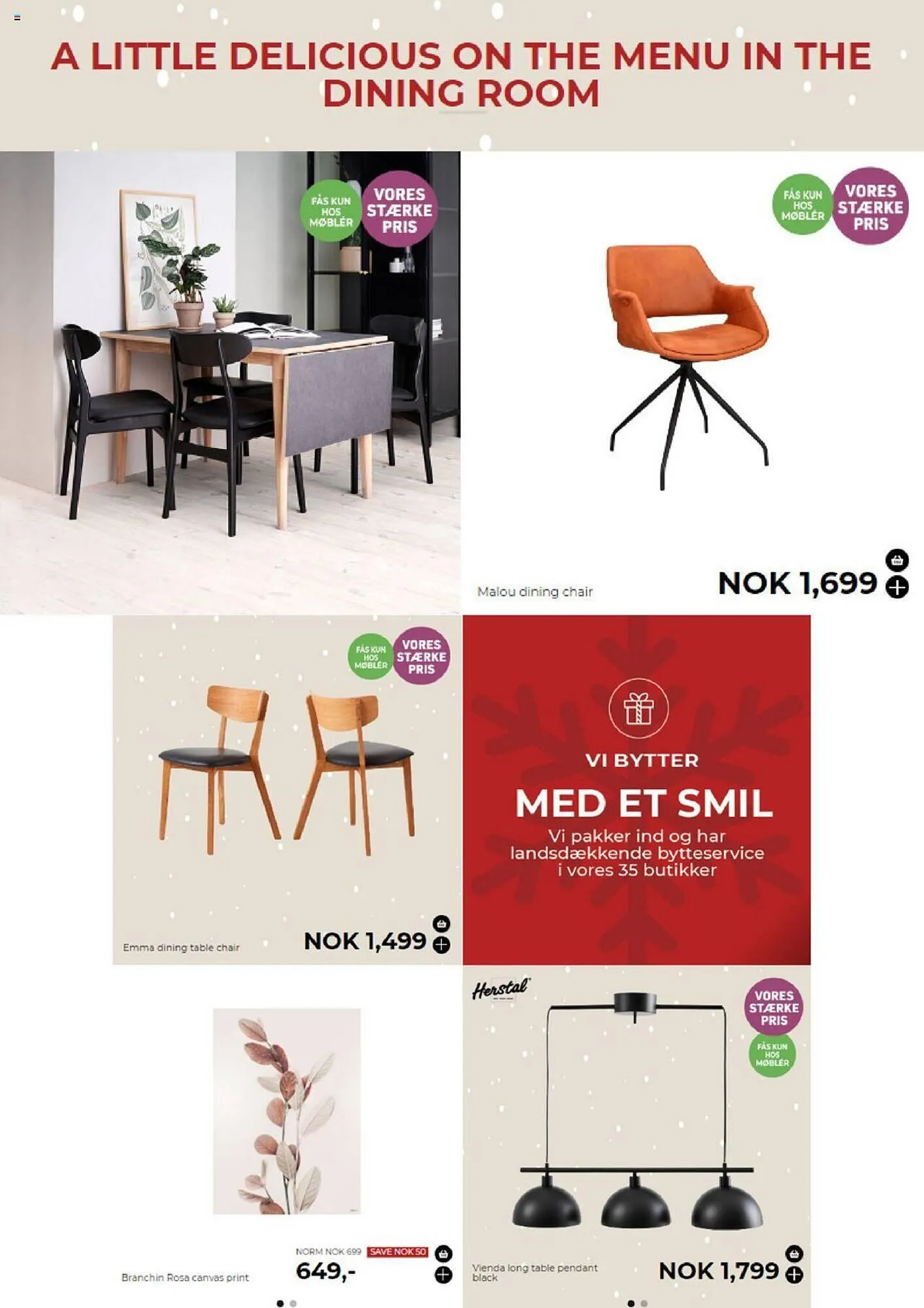 Møblér tilbudsavis Gyldig indtil 5. december - 21. december 2023 - tilbudsavis side 9