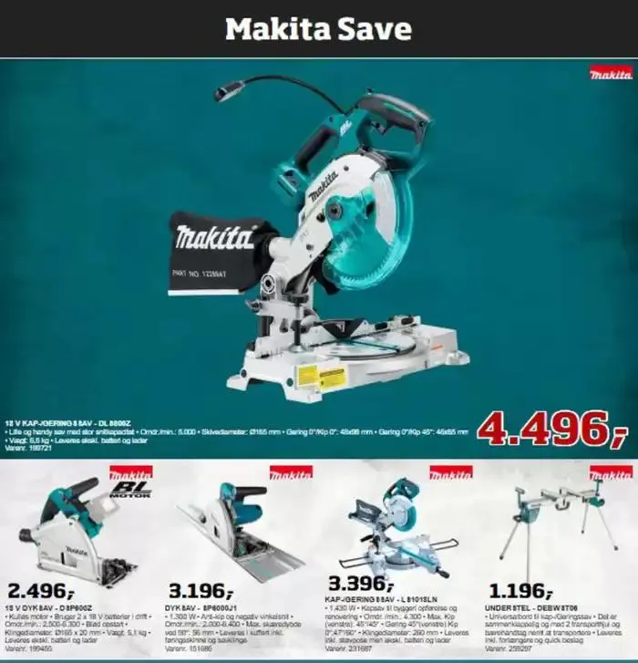 Elværktøj Avis Gyldig indtil 12. november - 12. januar 2025 - tilbudsavis side 5