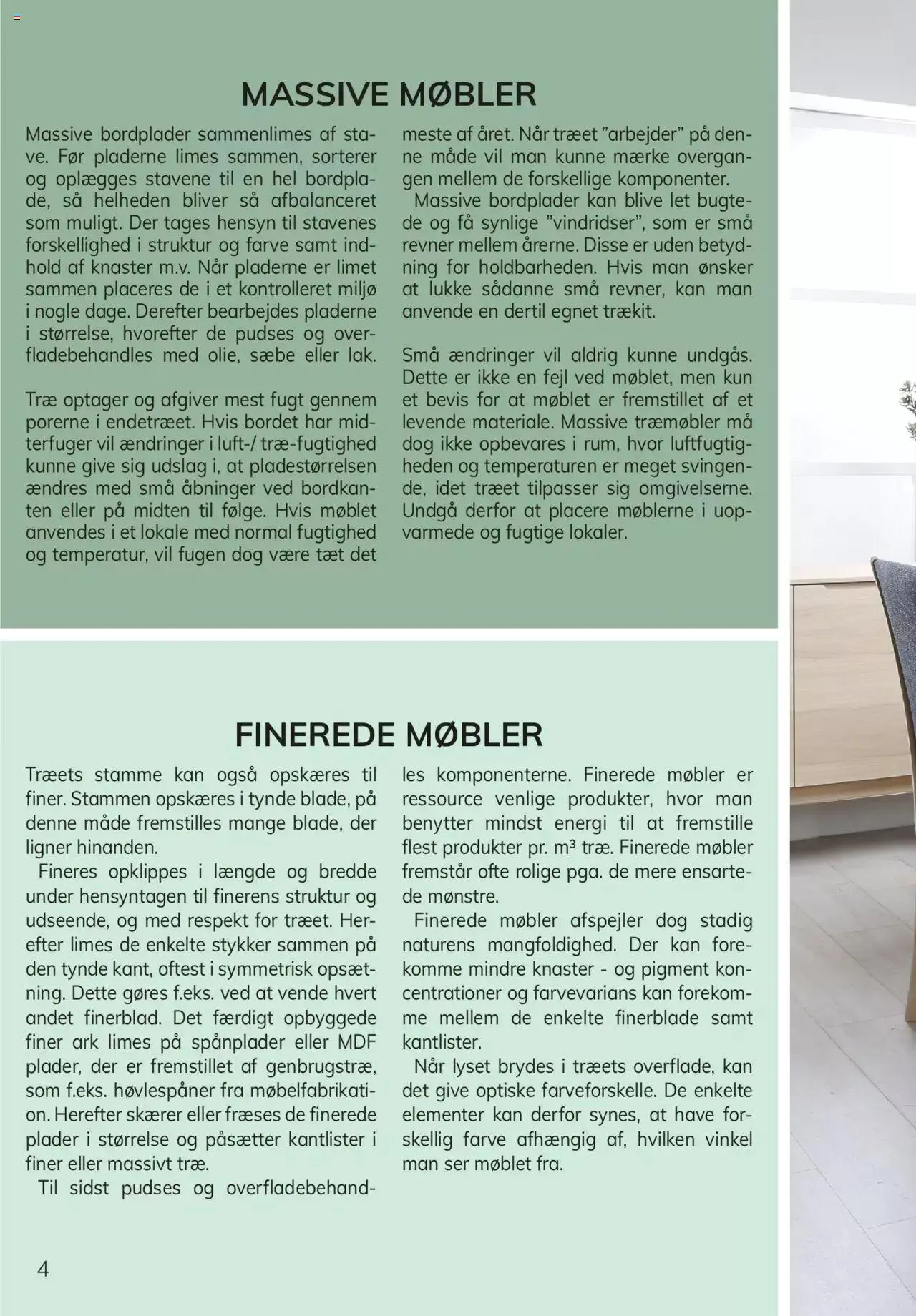 Daells Bolighus - Træmøbler pleje Gyldig indtil 1. januar - 31. december 2023 - tilbudsavis side 4